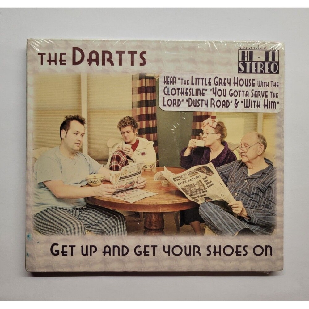 The Dartts Get Up & Get Your Shoes On CD 2013